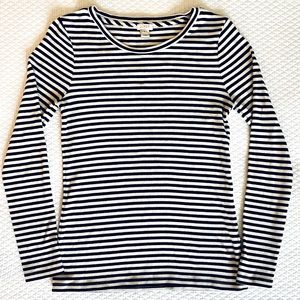 JCrew Ribbed LS Shirt